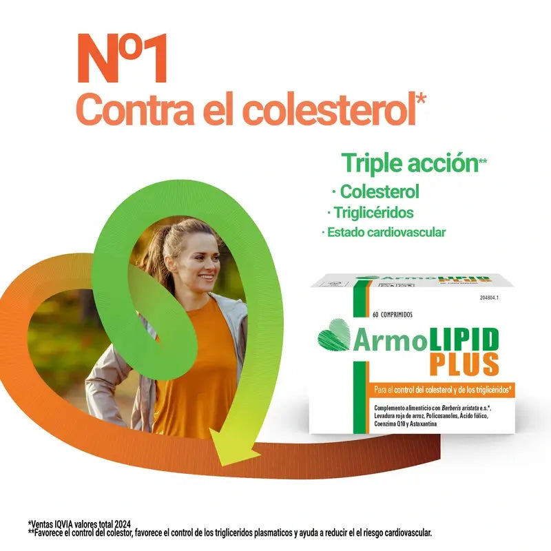 Armolipid Plus Cholestérol, 2 x 60 comprimés
