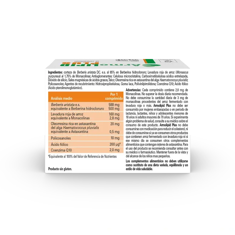 Armolipid Plus Cholestérol, 3 x 60 comprimés