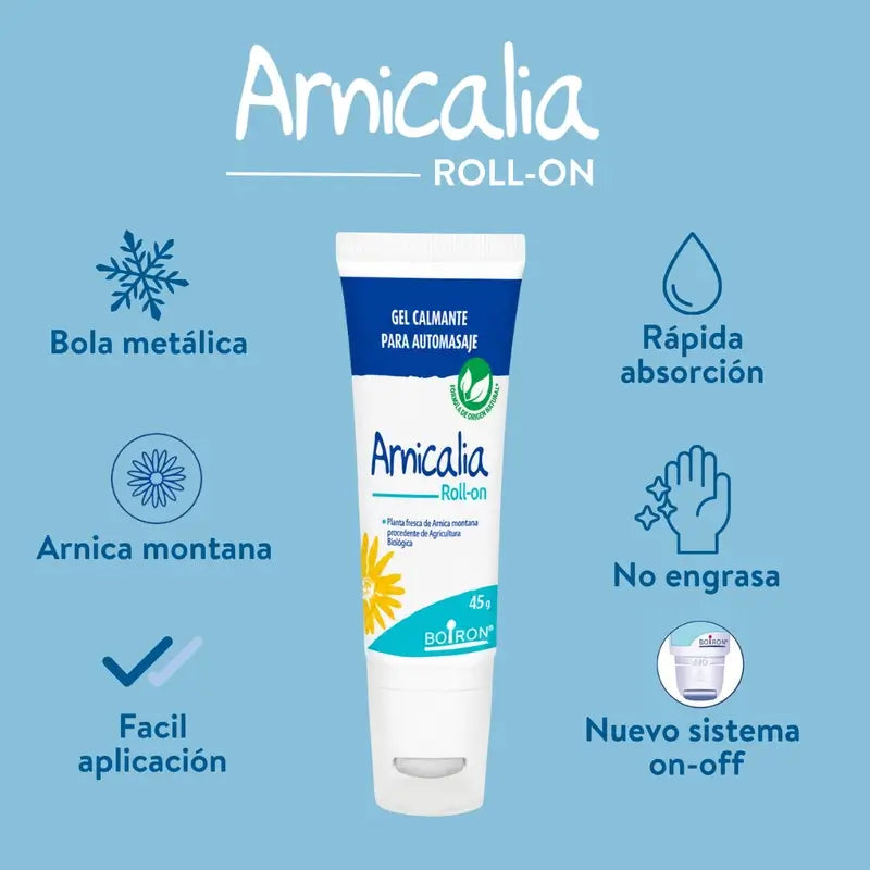 Arnicalia Roll-On apaisant à effet rafraîchissant, 45 g