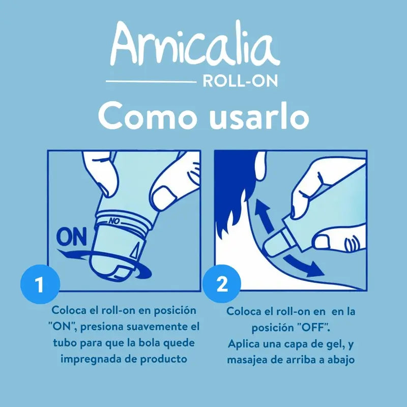 Arnicalia Roll-On apaisant à effet rafraîchissant, 45 g