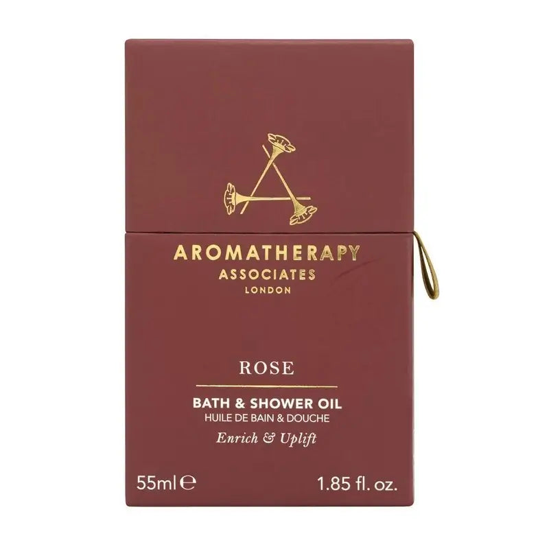 Aromatherapy Associates Huile de bain et de douche à la rose, 55 ml