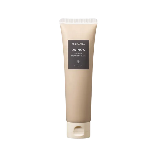 Aromatica Masque de traitement des cheveux aux protéines de quinoa, 160 ml