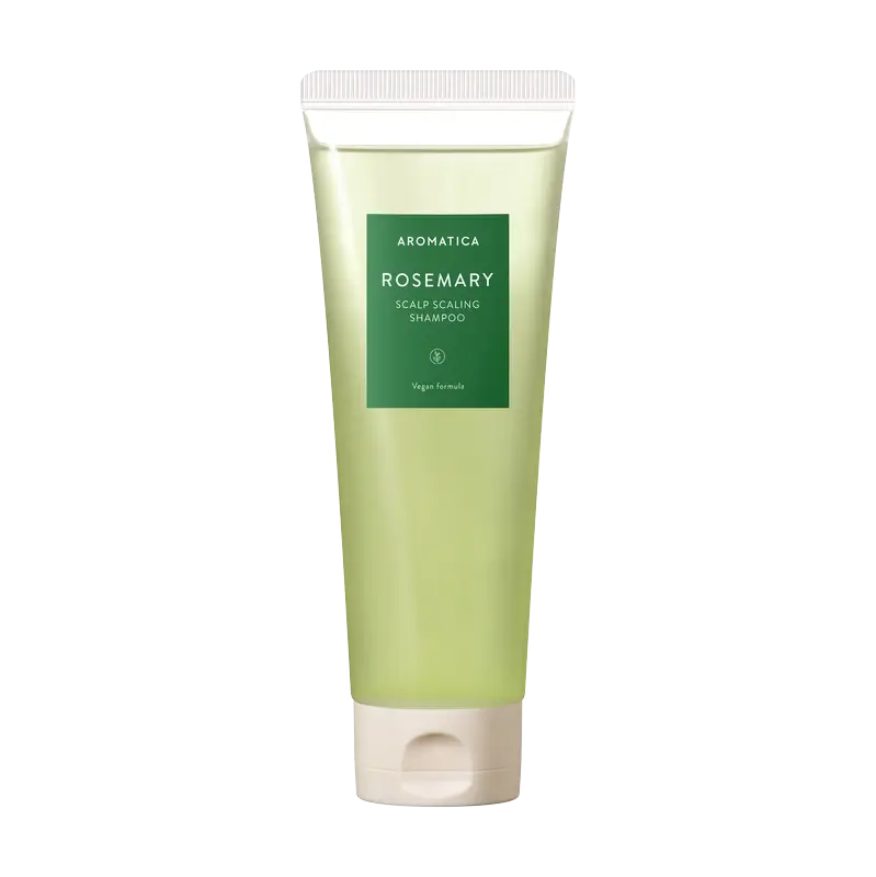 Shampooing désincrustant pour le cuir chevelu au romarin d'Aromatica, 180 ml