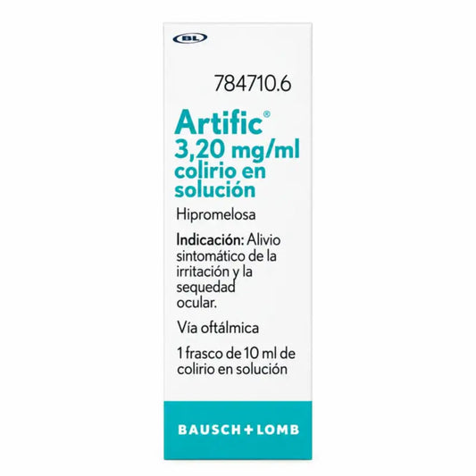 Gouttes oculaires Artific 10 mm