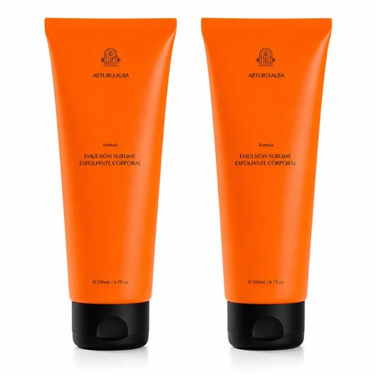 Arturo Alba Émulsion exfoliante sublime pour le corps, 200 ml, lot de 2