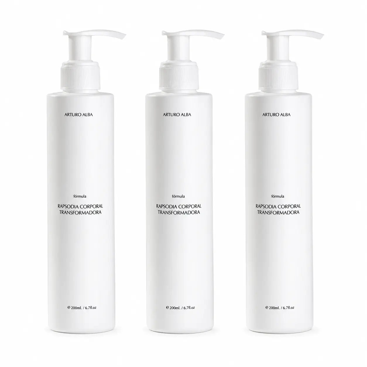 Arturo Alba Rhapsodie corporelle régénérante, 200 ml, lot de 3