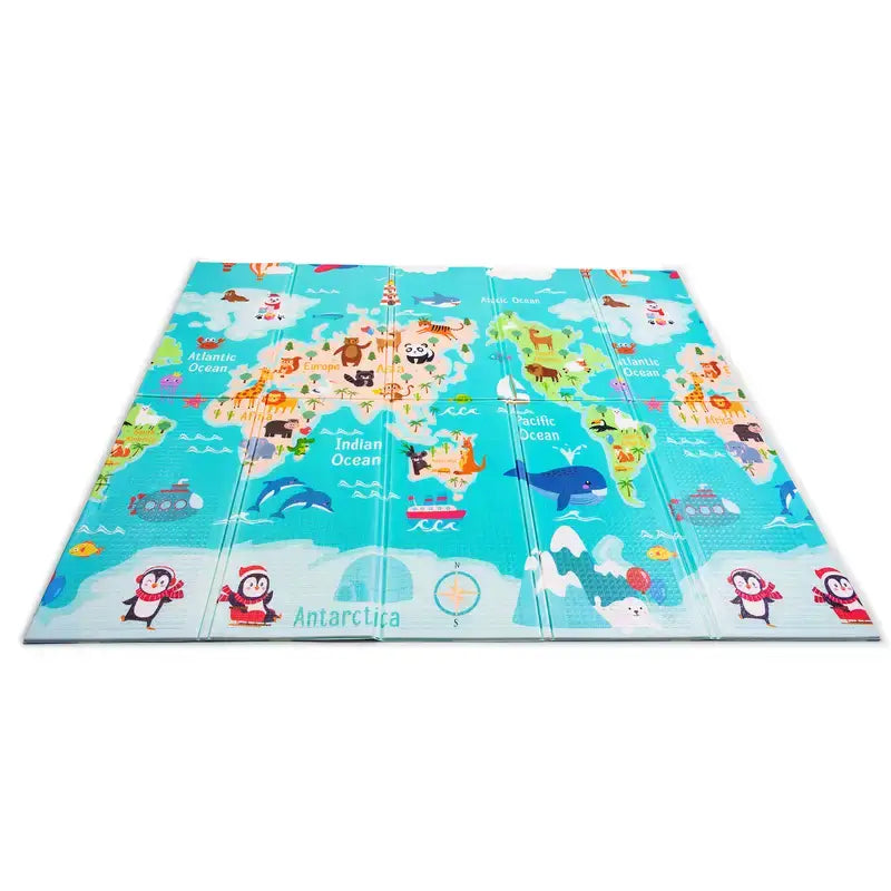 Asalvo Tapis de jeu pliable Xxl World-Park 200X180