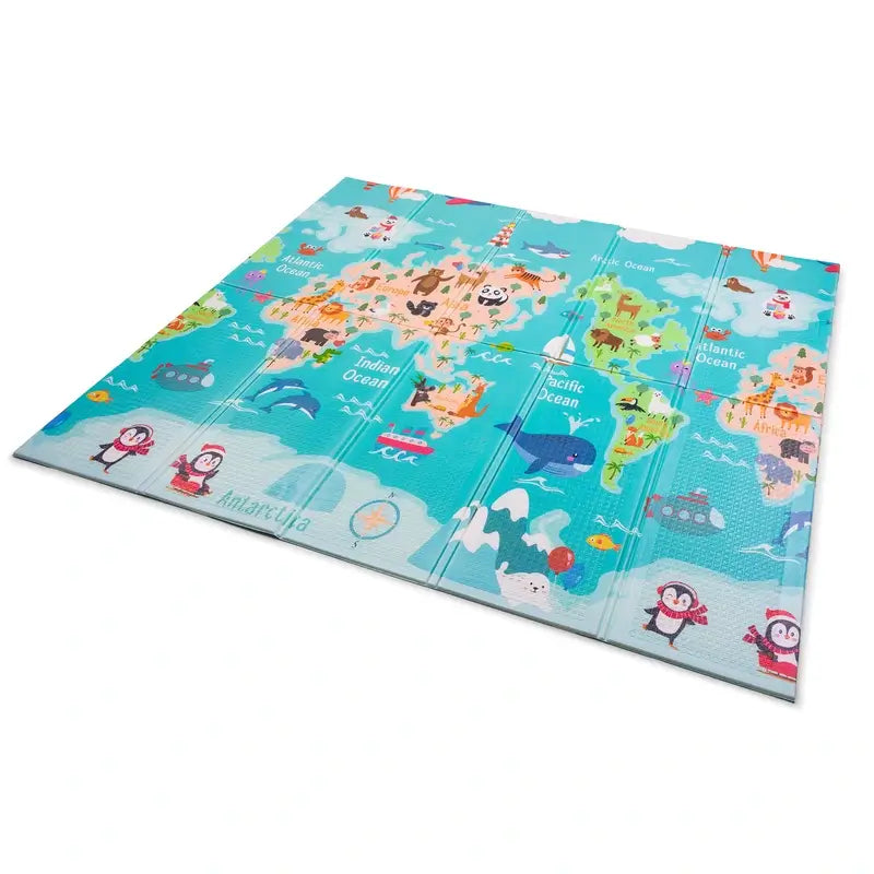 Asalvo Tapis de jeu pliable Xxl World-Park 200X180