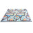 Asalvo Tapis de jeu pliable Xxl World-Park 200X180