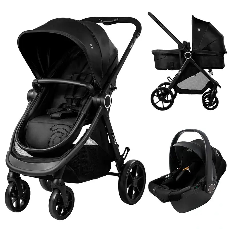 Asalvo Convertible Happy Black
