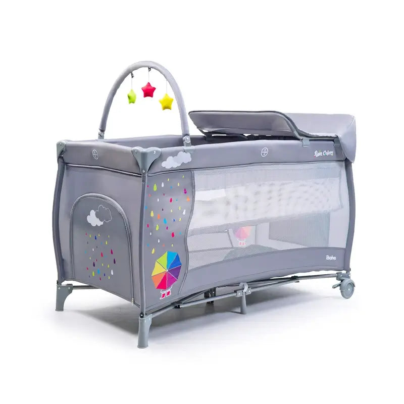 Lit de voyage Asalvo complet avec parapluie