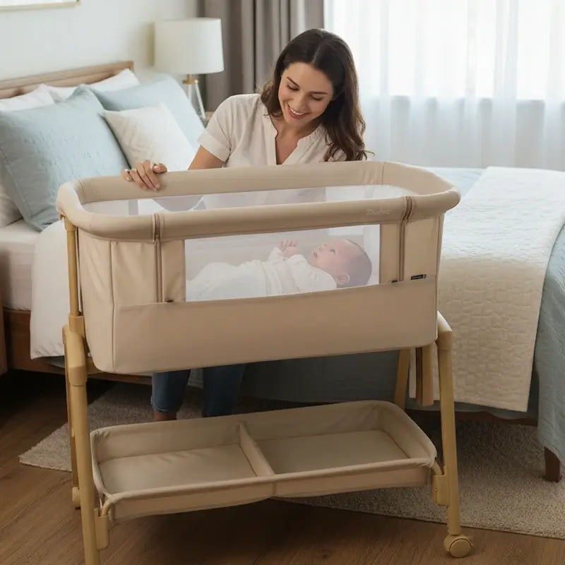 Mini lit d'enfant Asalvo Smart Beige