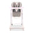 Chaise haute à roulettes Asalvo Pink Bunny