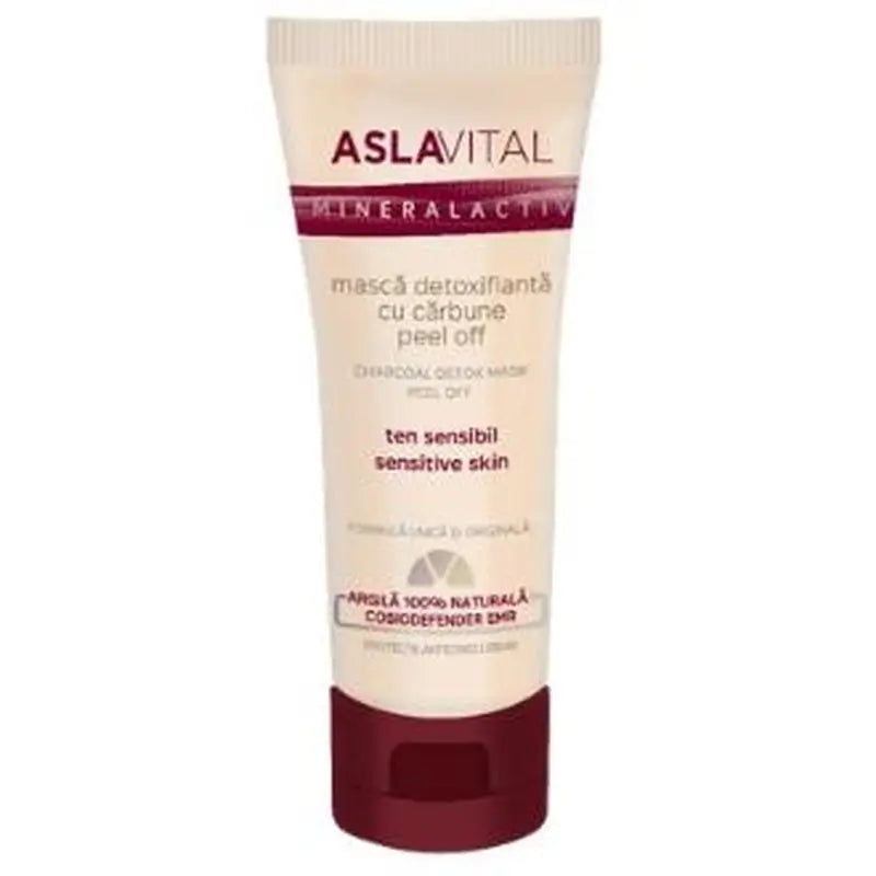 Asla Vital (Dr. Ana Aslan) Detoxifying Peel Off Mask With Carbon 100Ml