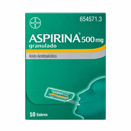 Aspirine Granulés 500 mg 10 Sachets