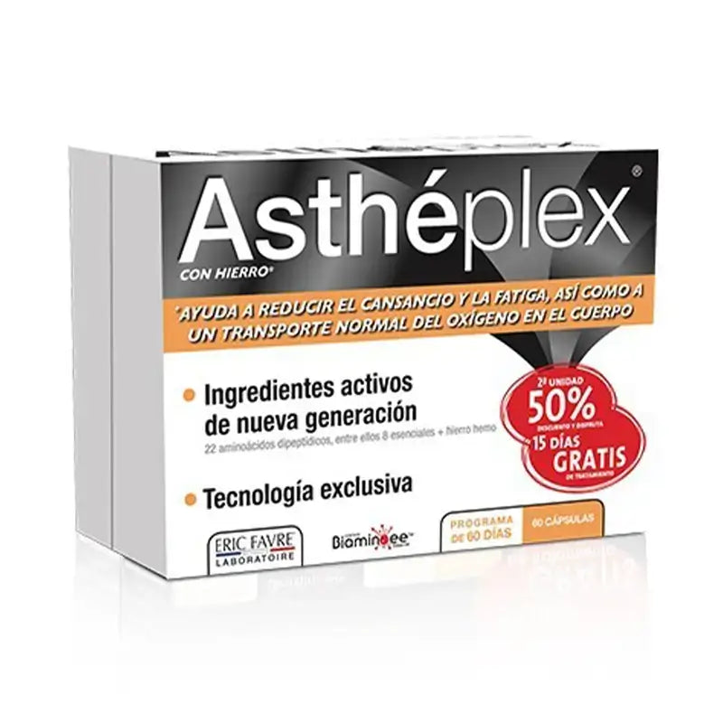 Astheplex Complément Alimentaire Energisant Eric Favre - 60 Jours
