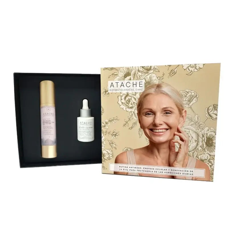 Atache Routine Anti-Age Régénération Cellulaire Jour Spf15 50 ml + Sérum Antiage V-B3 30 ml