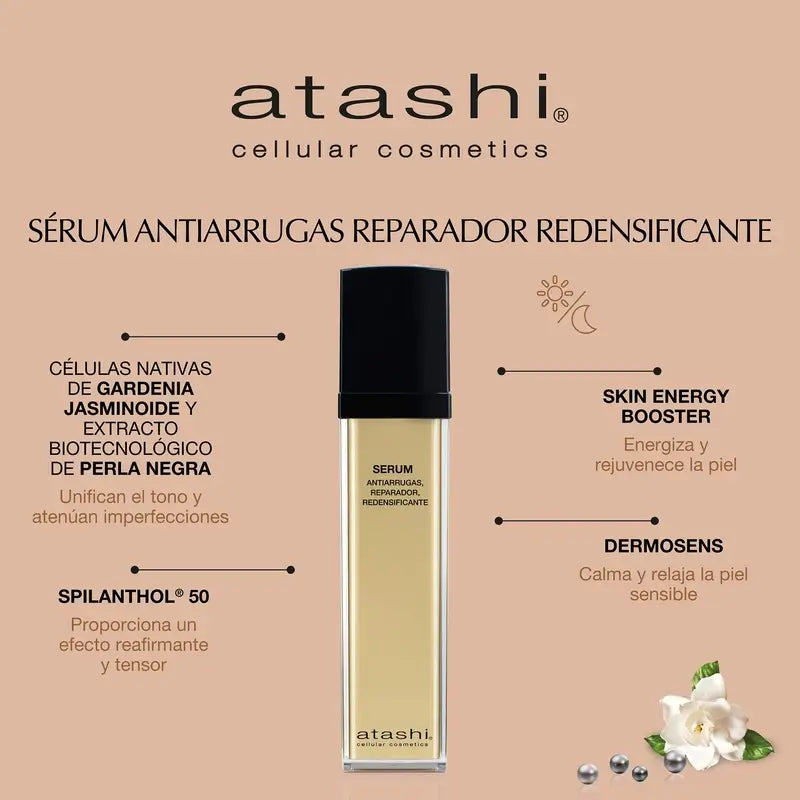 Atashi Sérum Redensifiant Anti-Age + Coffre Contour des Yeux Anti-Rides
