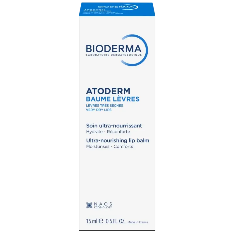 BIODERMA Atoderm Baume à lèvres 15 ml