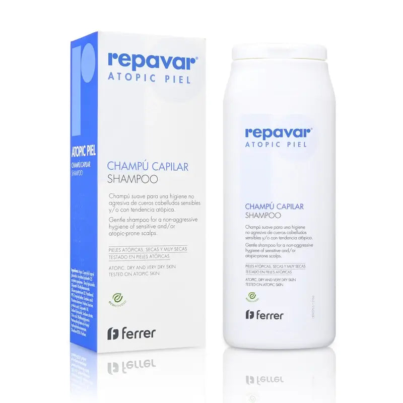 Repavar Shampooing pour peau atopique et cheveux 200 ml
