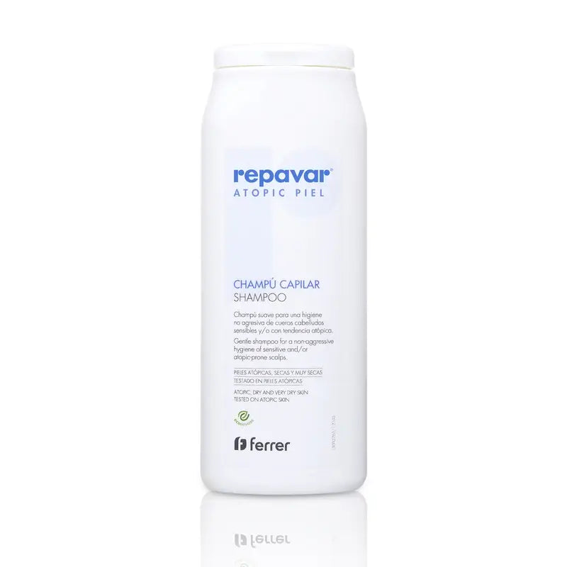 Repavar Shampooing pour peau atopique et cheveux 200 ml