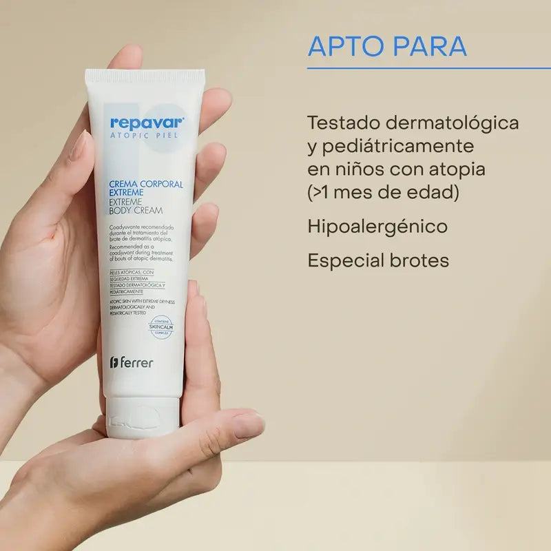 Repavar Atopic Skin Body Cream Extreme 150 ml