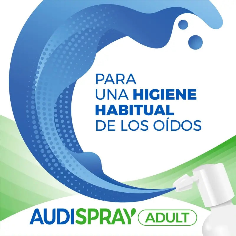 Solution de nettoyage des oreilles Audispray 50 ml