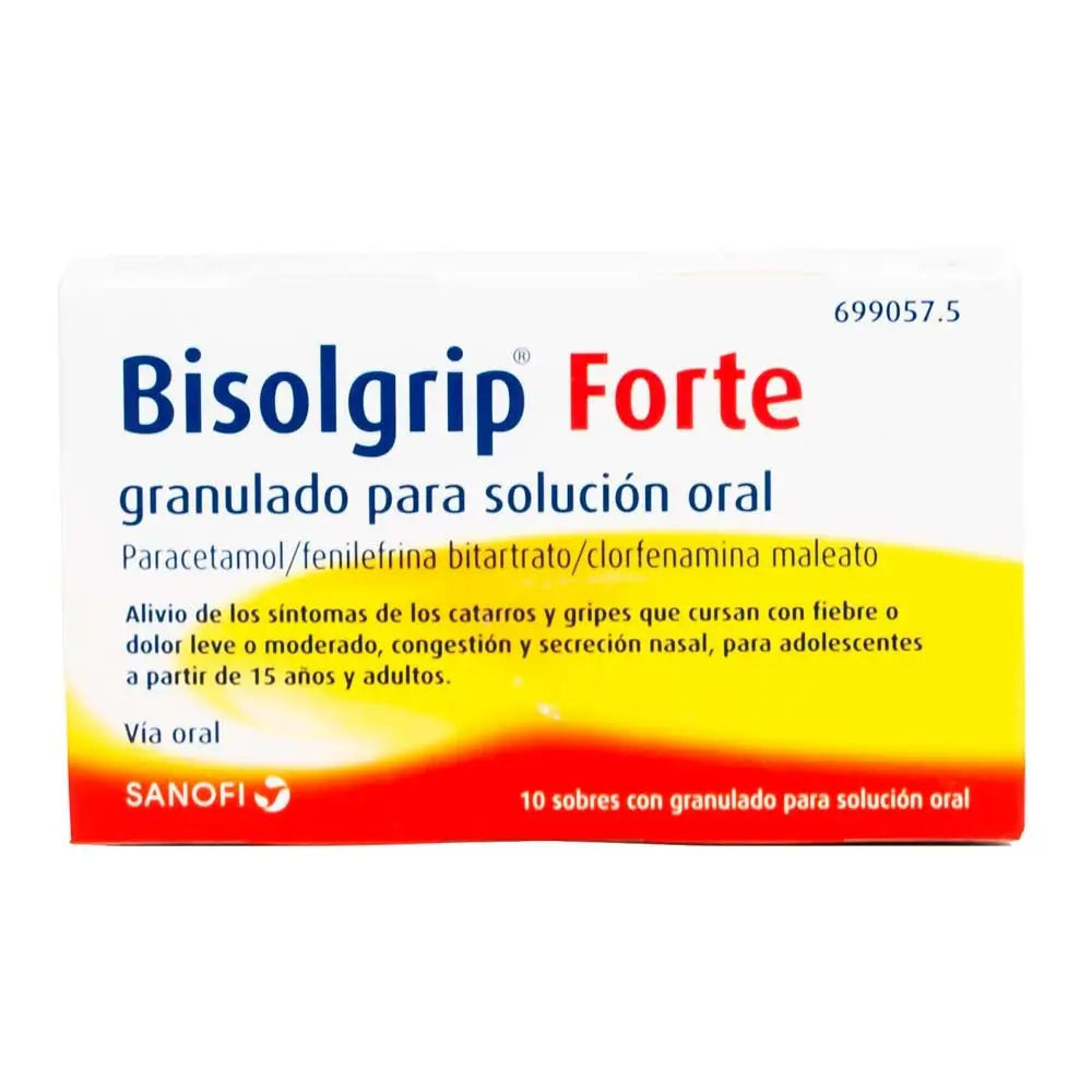 Bisolgrip Forte Solution orale granulée 10 sachets