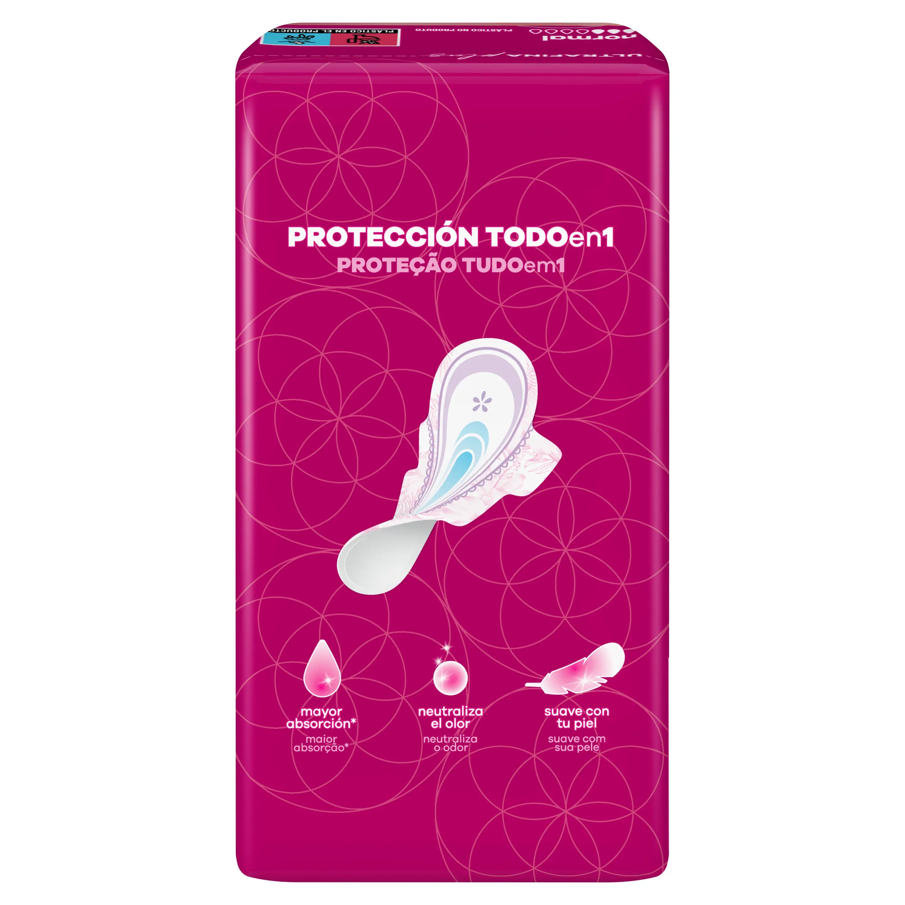 Ausonia Pads With Ultrafine Plus Normal Wings , 16 unités