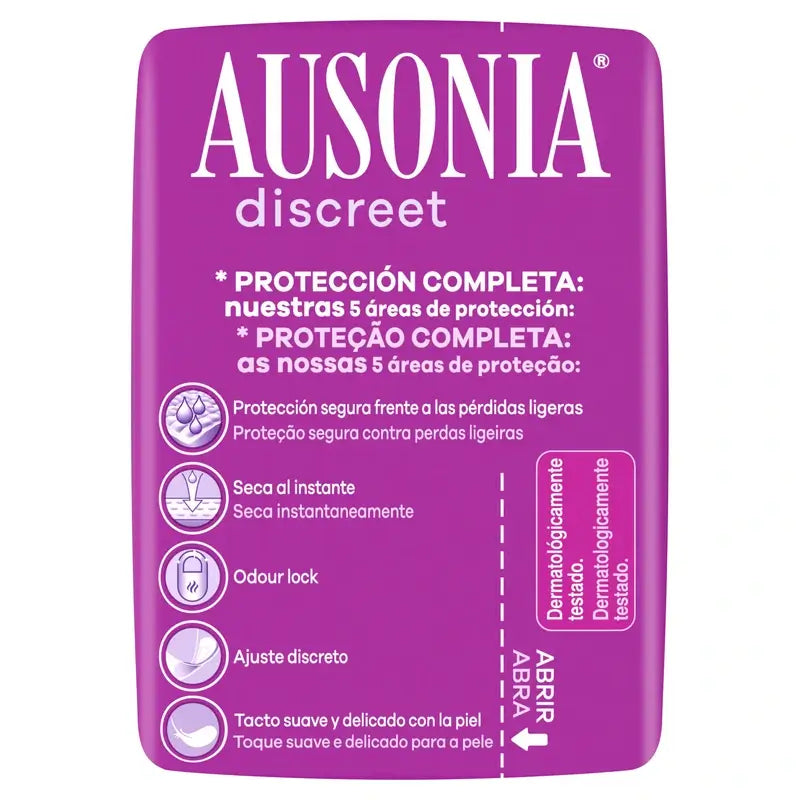Ausonia Discreet Pads pour les fuites urinaires normales, 14 unités