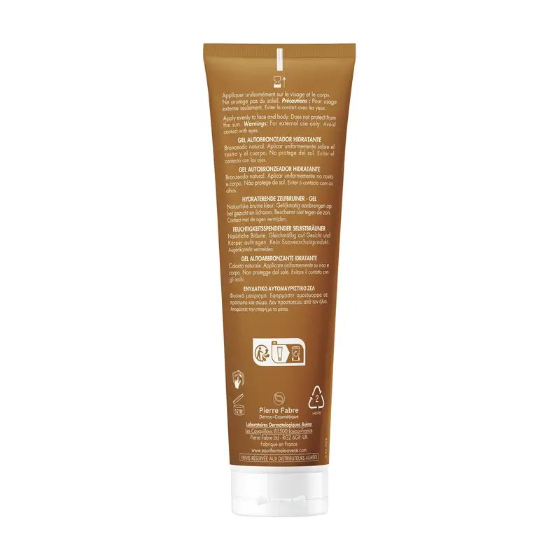Avène Gel Satin Auto-Bronzant Hydratant, 100 ml
