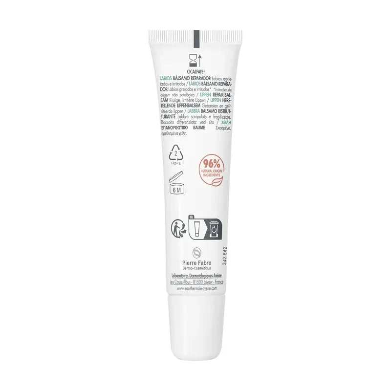 Avène Cicalfate Baume à lèvres 10 ml