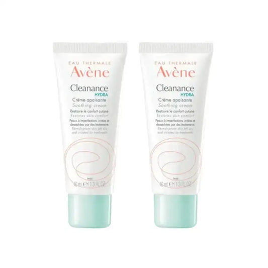 Avène Cleanance Hydra Cream, 2X40 Ml