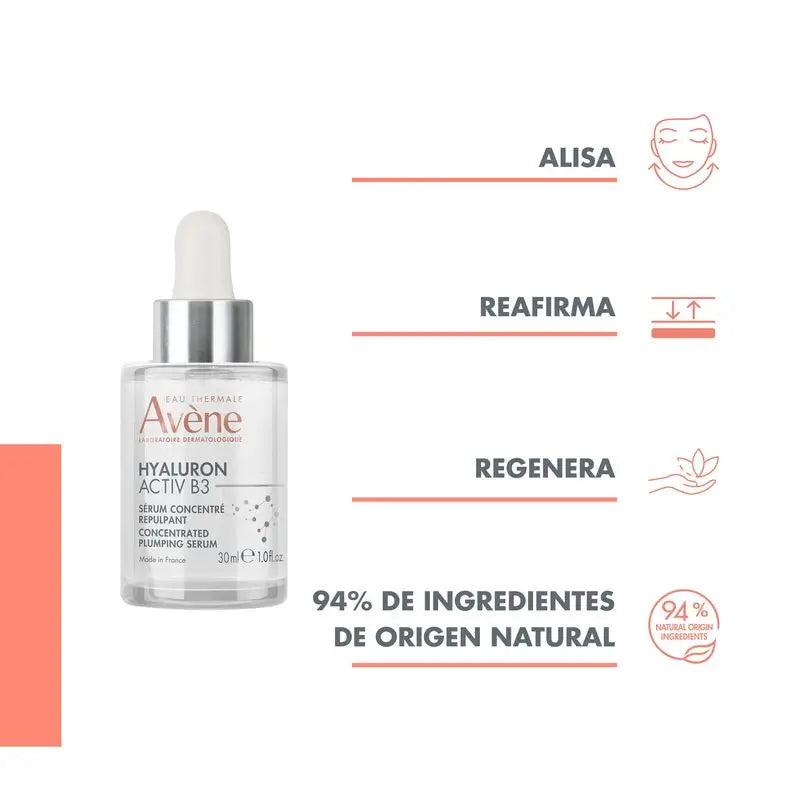 Avène Hyaluron Activ B3 Sérum Concentré Volumateur 30 ml