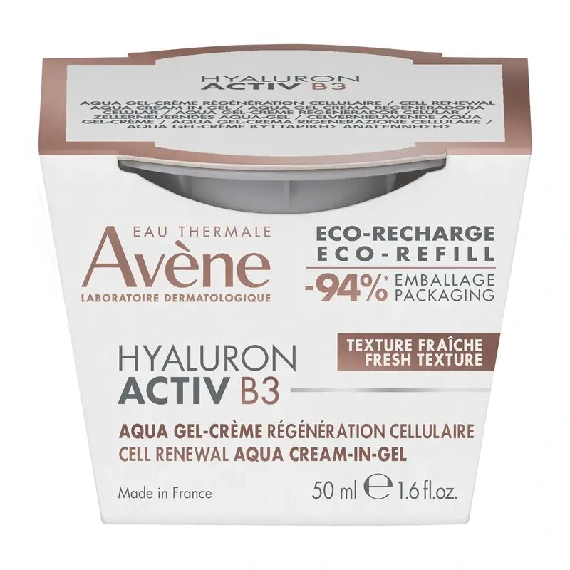 Avène Hyaluron Activ B3 Aqua gel-crème régénérant cellulaire, recharge, 50 ml