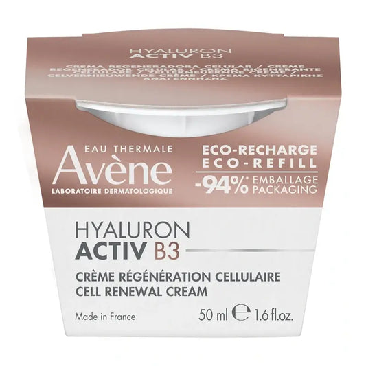 Avène Eau Thermale - Hyaluron Activ B3 Crème Cellulaire Régénératrice Recharge 50 ml