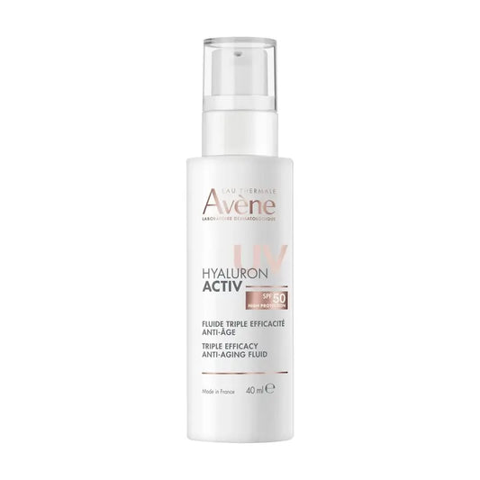 Avène Hyaluron Uv Fluide Anti-Age Triple Efficacité Spf50, 40 ml