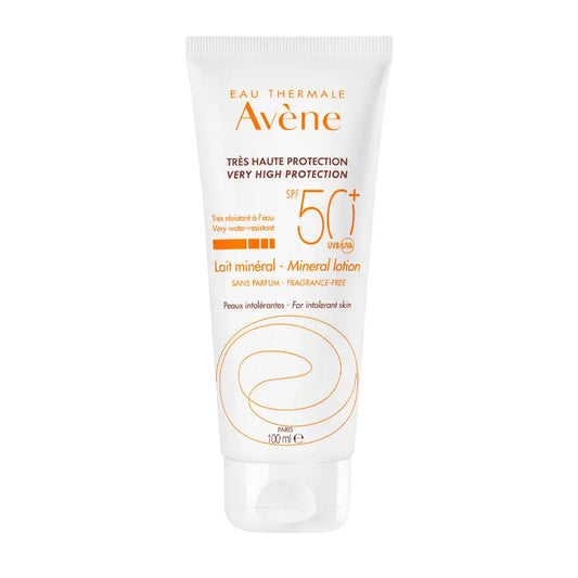 Avène Sunscreen Mineral Milk Intolerant Skin SPF 50+ 100 ml