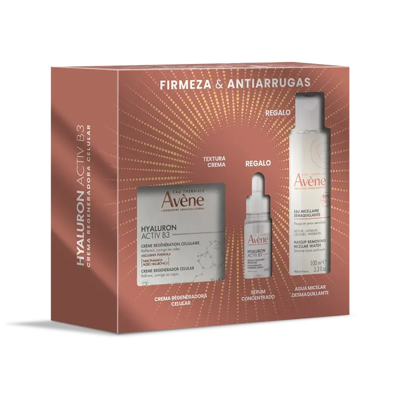 Avène Pack Cr Hyaluron 50 Ml + Eau Micellaire 100Ml+ Sérum 10Ml