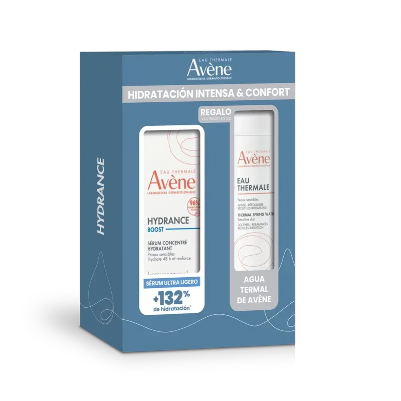 Avène Pack Hydrance Boost Sérum Concentré Hydratant 30 Ml + Eau thermale d'Avène gratuite 50 Ml