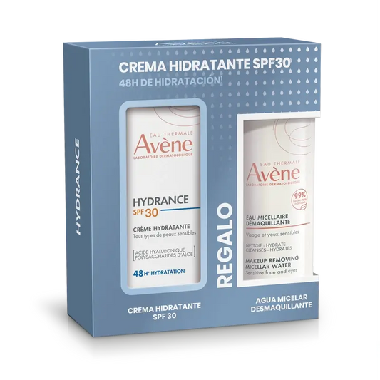 Avène Hydrance Pack Crème Hydratante Spf30 40 Ml+ Eau Micellaire 100Ml Cadeau Gratuit
