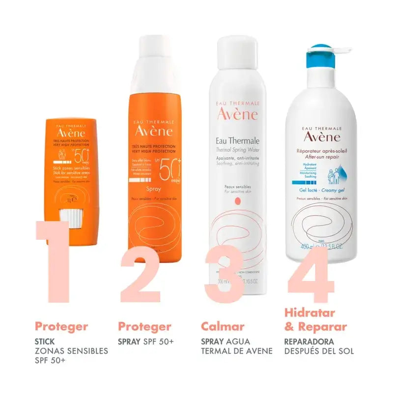 Avène Stick solaire SPF 50+ Zones sensibles 8 g