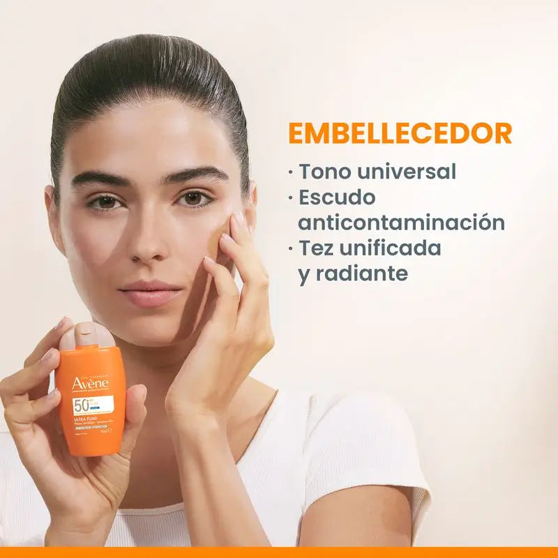 Avène Ultra Fluide Mat Parfait Avec Couleur Spf50+, 50 ml