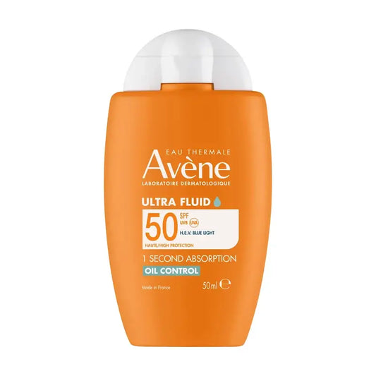 Avène Ultra Fluide Oil Control SPF 50+, peau grasse, 50 ml