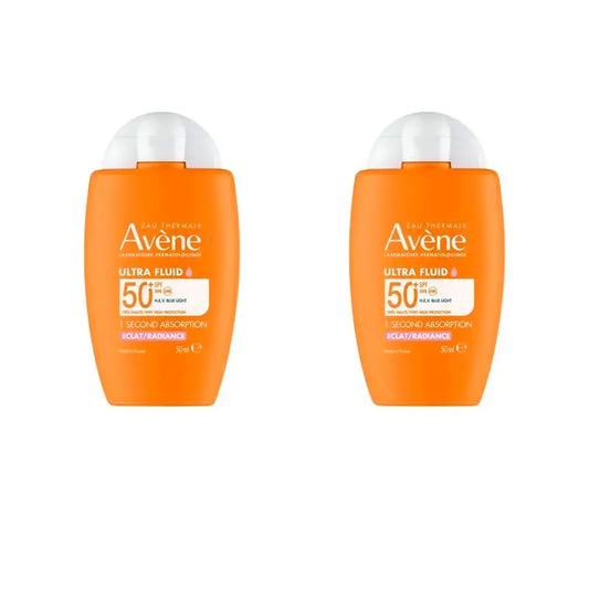Avène Ultra Fluide Eclat Spf50+, 2X50 Ml