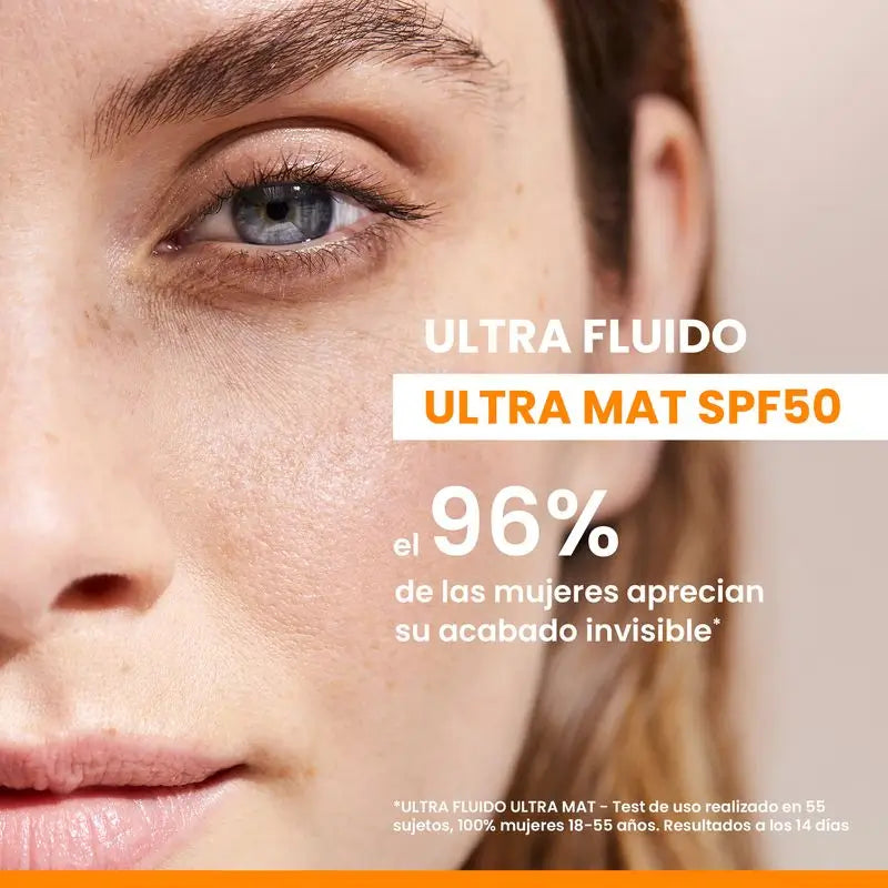 Avène Ultra Fluide Ultra Mat Spf50+, 50 ml