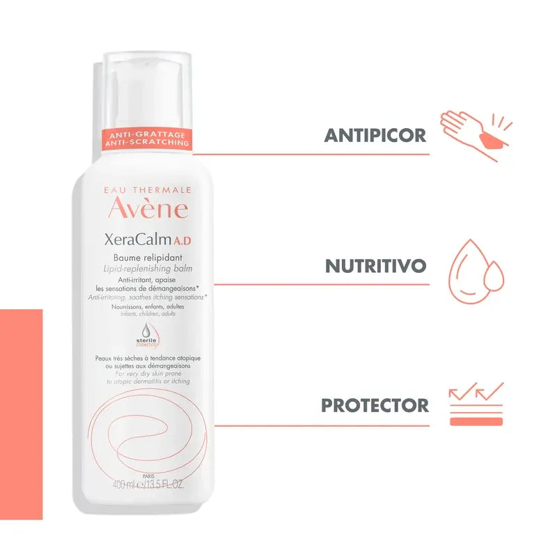 Avène Xeracalm Ad Baume Relipidant 400 ml