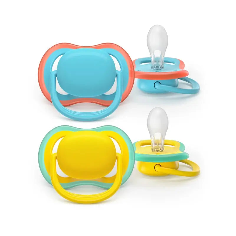 Avent 2 Sucettes Ultra Air +18M Bébé Garçon