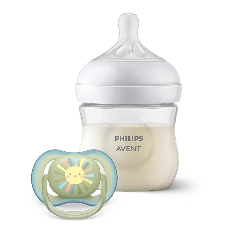 Avent Natural Response Kit Biberon + Sucette Ultra Air 0-6 M