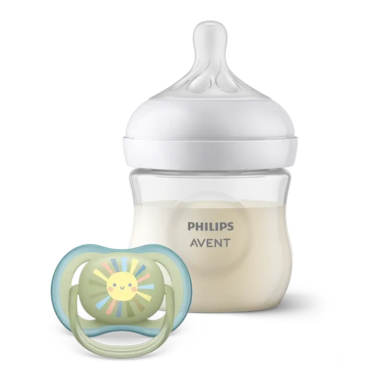 Avent Natural Response Kit Biberon + Sucette Ultra Air 0-6 M